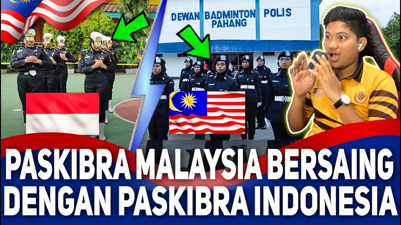 GILEEE ABISSsss.... KAWAD KAKI WANITA, SMK MALAYSIA VS SMA INDONESIA UNGGUL MANA ??