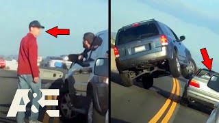 Road Wars: Hit-and-Runs, Revenge & Road Rage *Compilation* Top 7 Moments | A&E