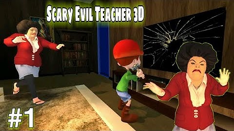 Scary Evil Teacher 3D: Scary Neighbor House Escape - Full GamePlay Walkthrough Part 1 (Android,iOS)