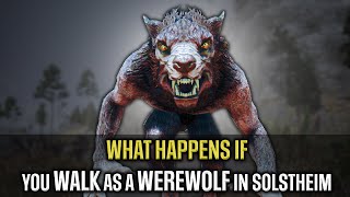 Skyrim ٠ What Happens If You Walk As A Werewolf In Solstheim