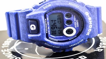 Casio GSHOCK HEATHERED Series GDX6900HT-2 | How To Set Time | LIGHT DISPLAY