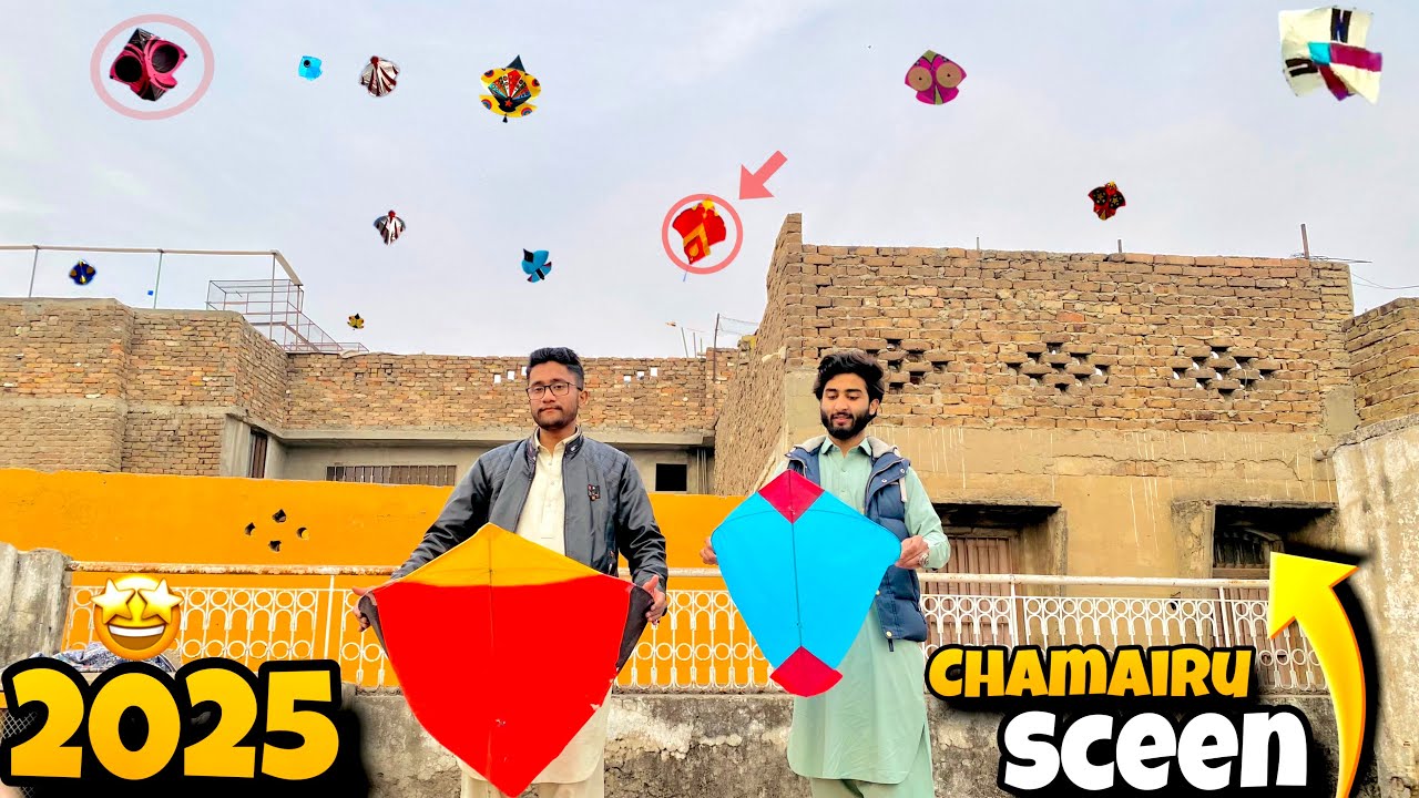 Chamairou Seen Phir Sy Start 😍 | Bachou Sy Gudda Khainch Liya 😂 | 2025 Basant 🪁