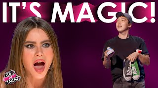 5 COOLEST Magicians on AGT and BGT!