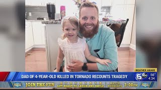 Father of 4-year-old killed in Putnam County tornado shares heartbreaking account