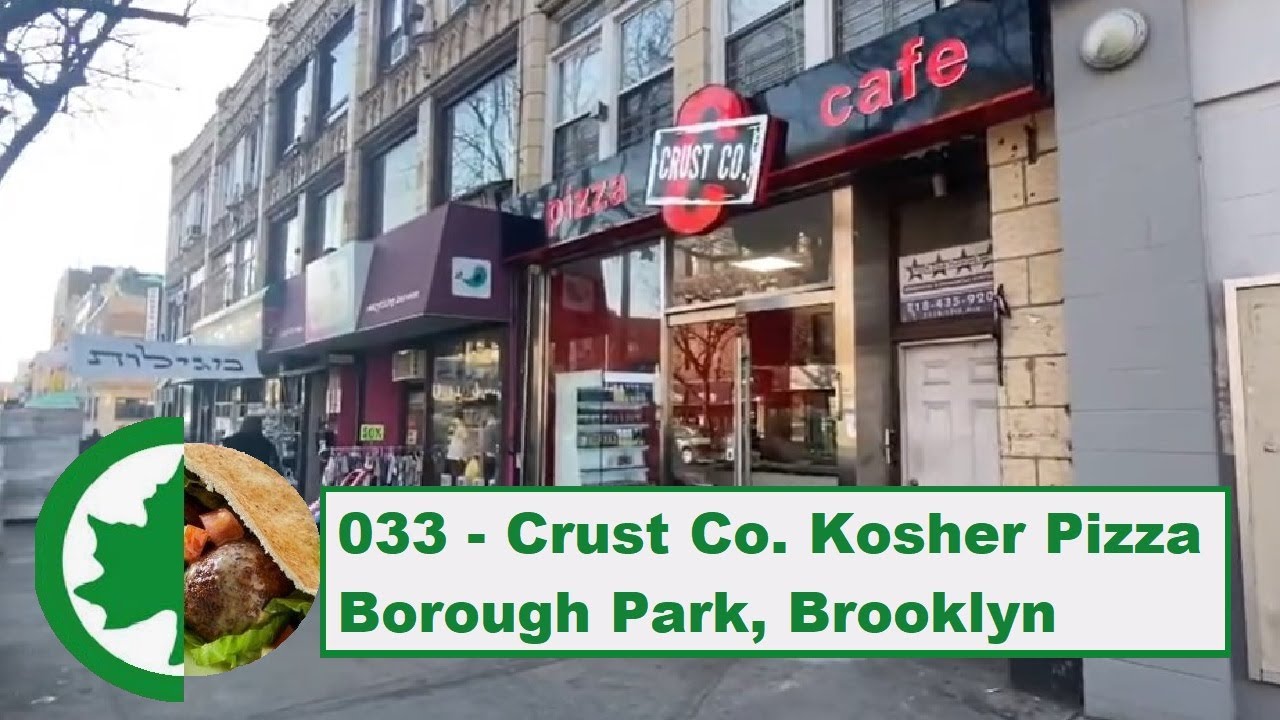 033 NYC Falafel Review Crust Co Kosher Pizza Leif Ericson Park Bay Ridge Brooklyn YouTube