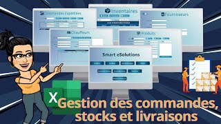 Gestion Des Commandes Stocks Et Les Livraisons Sur Excel