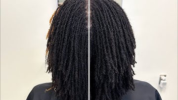 Removal of BUNCHING! On Tinylocs