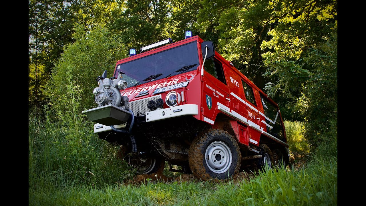 Feuerwehr Pöllau: Fahrzeugpräsentation KLF-A Pingzauer (Nach Generalsanierung, in 4K)