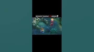 REVAMP THAMUZ VS ARGUS 💀 #mobalegends5v5 #moba5v5English #moba5v5pippin #shorts #trending #reels