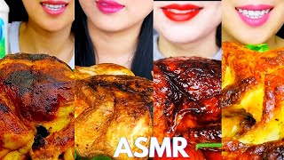 Mukbangers Eat A Whole Chicken Asmr Rotisserie Chicken Compilation Delicious Bites