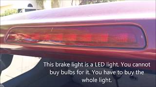 How To Replace 3Rd Brake Led On A 2005 Toyota 4 Runner
