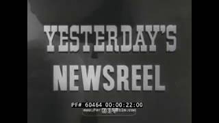 Yesterdays Newsreel President Woodrow Wilson Albanias King Zog First Skywriting Plane 60464