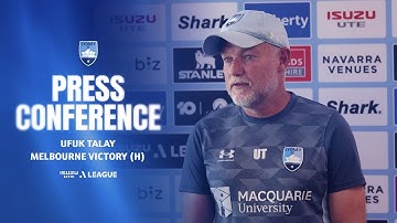 Ufuk Talay | Press Conference MVC (H) - Isuzu UTE A-League 2025/26 Round 5