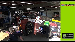 Kasey Kahne escapes to pit road, draws caution