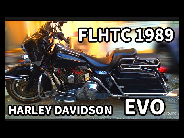 13】1989年式ハーレー・エボ 1340cc - YouTube