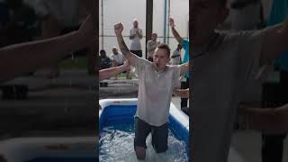 Inmate baptism testimony #jesusshorts #jesus #papajesus #baptized #baptism