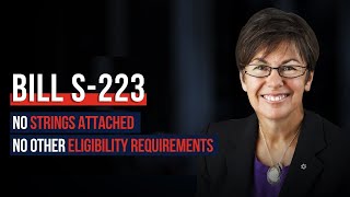 Senator Kim Pate | Bill S-233 Unconditional Basic Income should be accessible to all in Canada