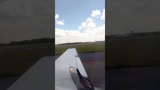 Holding Short For Runway 28 As A Massive Bombardier Crj-200 Lands Proflight Zambia.