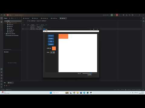 I Made An Optimised Pixel Art Editor In Python