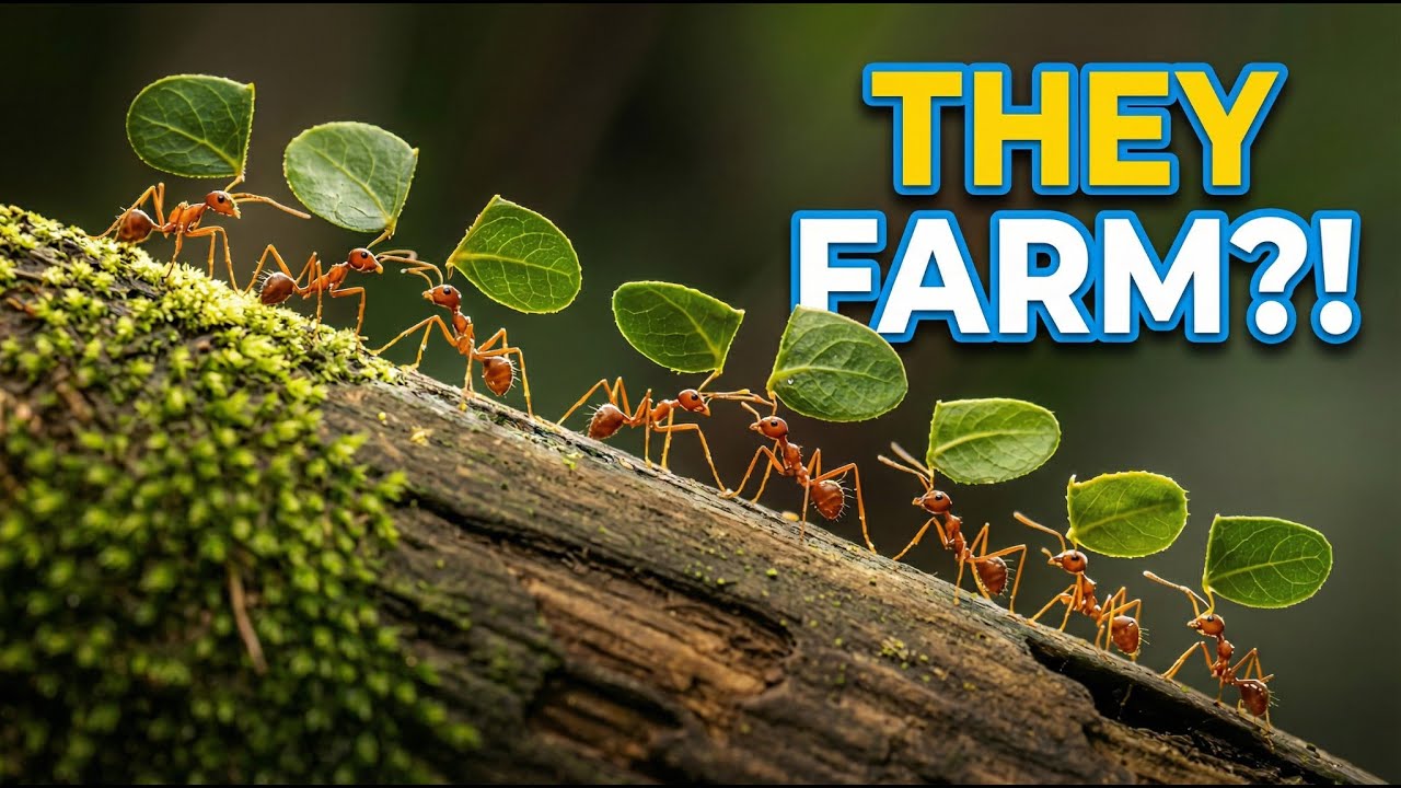 Humans vs Leafcutter Ants: Nature's Tiny Superorganisms