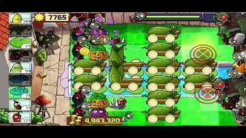 Plants vs. Zombies Puzzle - Last Stand Endless (Part 3: 12 cobs) - Flags 121 to 130