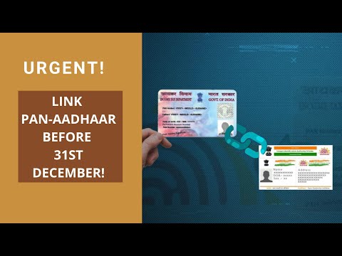 URGENT! How to link PAN-AADHAAR online in 5 minutes before 31st December