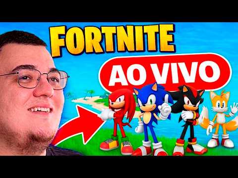 🔴Fortnite AO VIVO🔴🎃 FORTNITE DO DOMINGÃO 🎃 Testando a nova Atualização !
