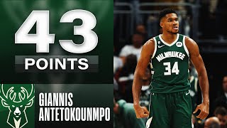 Giannis Drops 43 PTS in HUGE Performance \& W 😤| October 26, 2022