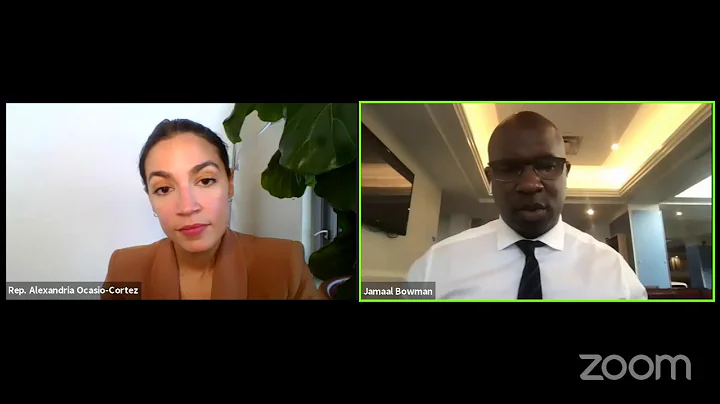 Virtual Town Hall with Representatives Alexandria Ocasio-Cortez and Jamaal Bowman