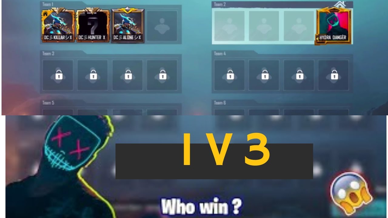 Hydra danger 1v3 TDM match | Random player VS Hydra Danger - YouTube