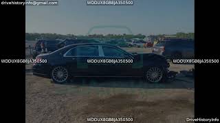 Match Highlights 2018 Mercedes-benz Maybach S 560 | VIN WDDUX8GB8JA350500