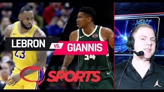Lebron James vs. Giannis Antetokounmpo! Battle For MVP! Lakers Will Beat The Bucks In The NBA Finals
