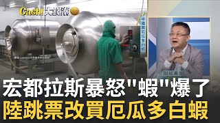 斷交台灣慘了? 中國要跟厄瓜多買白蝦"宏國"被拐騙? 厄瓜多5省緊急狀態打罪犯? 暴力事件頻傳養蝦業受害?｜王志郁 主持｜20240503｜Catch大錢潮 feat.朱岳中 image