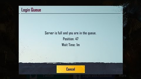 How to solve PUBG login or queue problem
