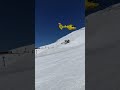 SHORT Ski Unfall Auf Der Piste Rettungshubschrauber Im Einsatz SHORT Ski Unfall Auf Der Piste Rettungshubschrauber Im Einsatz