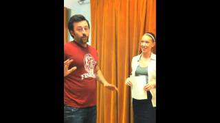 Jay Della Valle At His First Audition, Doing His Marty Mcfly.