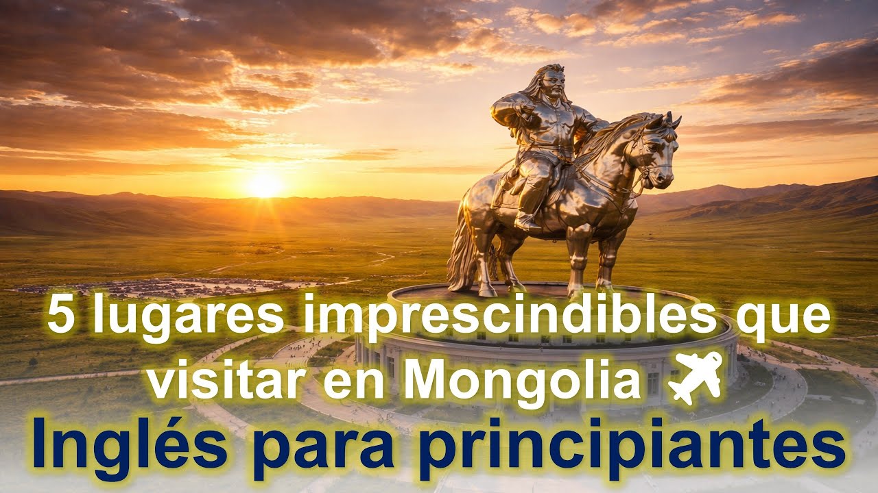 5 lugares imprescindibles que visitar en Mongolia ✈️ | Aprende Inglés con Historias del Mundo📖