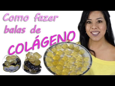 Emagreça e endureça quer saber como? / DIY como fazer balas de colágeno