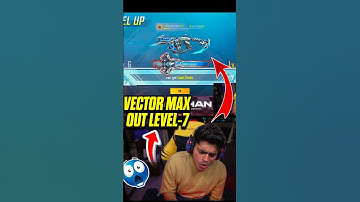 JONATHAN NEW VECTOR MAX OUT LEVEL-7 🤑 | @JONATHANGAMINGYT #bgmi #jonathan #shorts