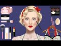 [Makeup]톡톡튀는 매력!핀업걸💋 메이크업 애니메이션/pin-up girl makeup animation