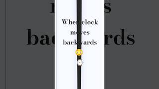When Clock moves backwards| Watch till the end| Day light savings| London, England  | #shorts
