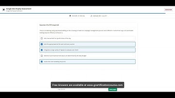 Google Ads Display Certification Exam Answers | 100% Score | Live Pass | June 2025