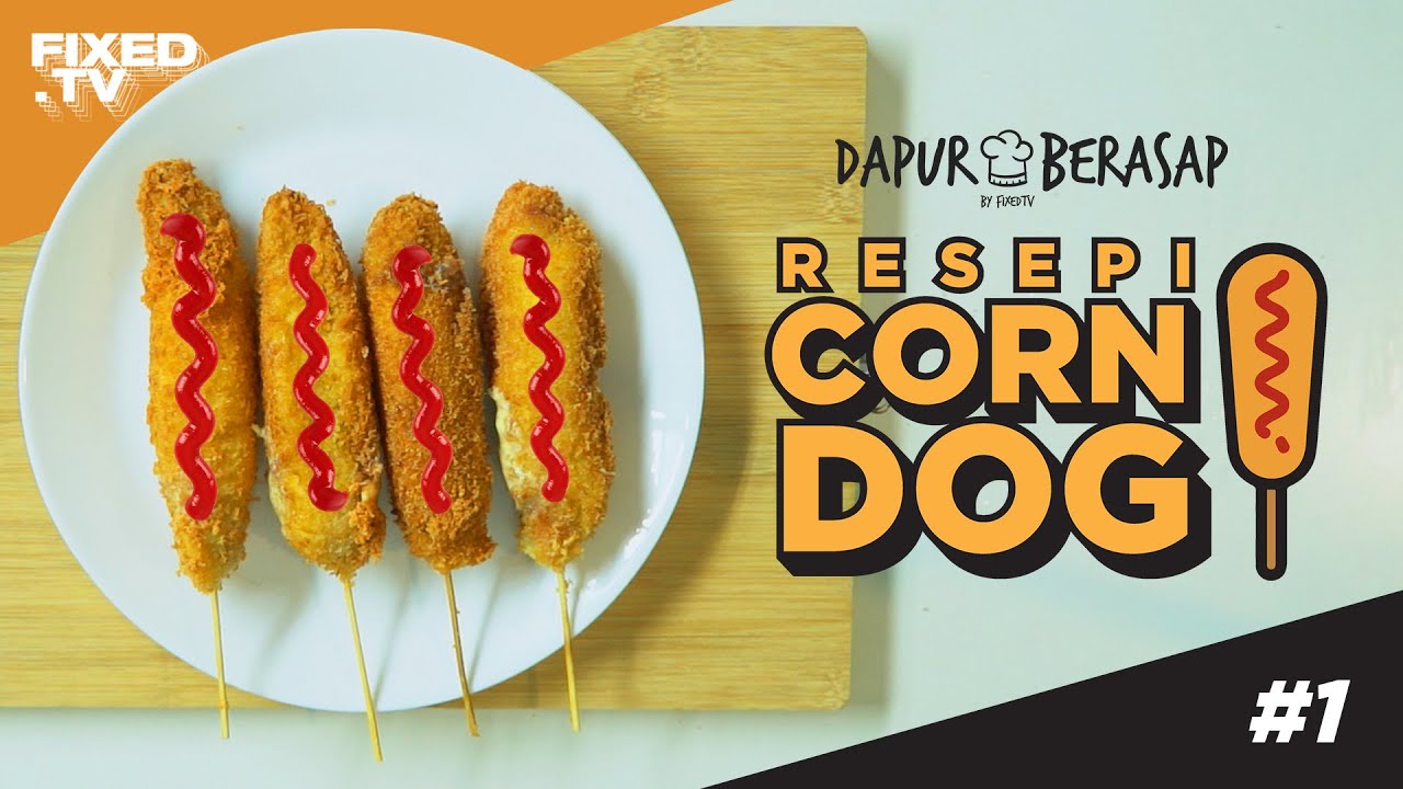 resepi corn dog cheese