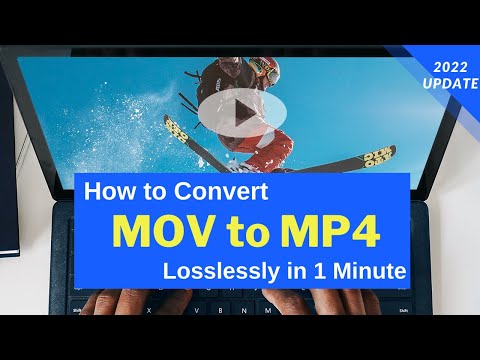 Video: How To Convert Mov To Mp4 Without Loss Of Quality