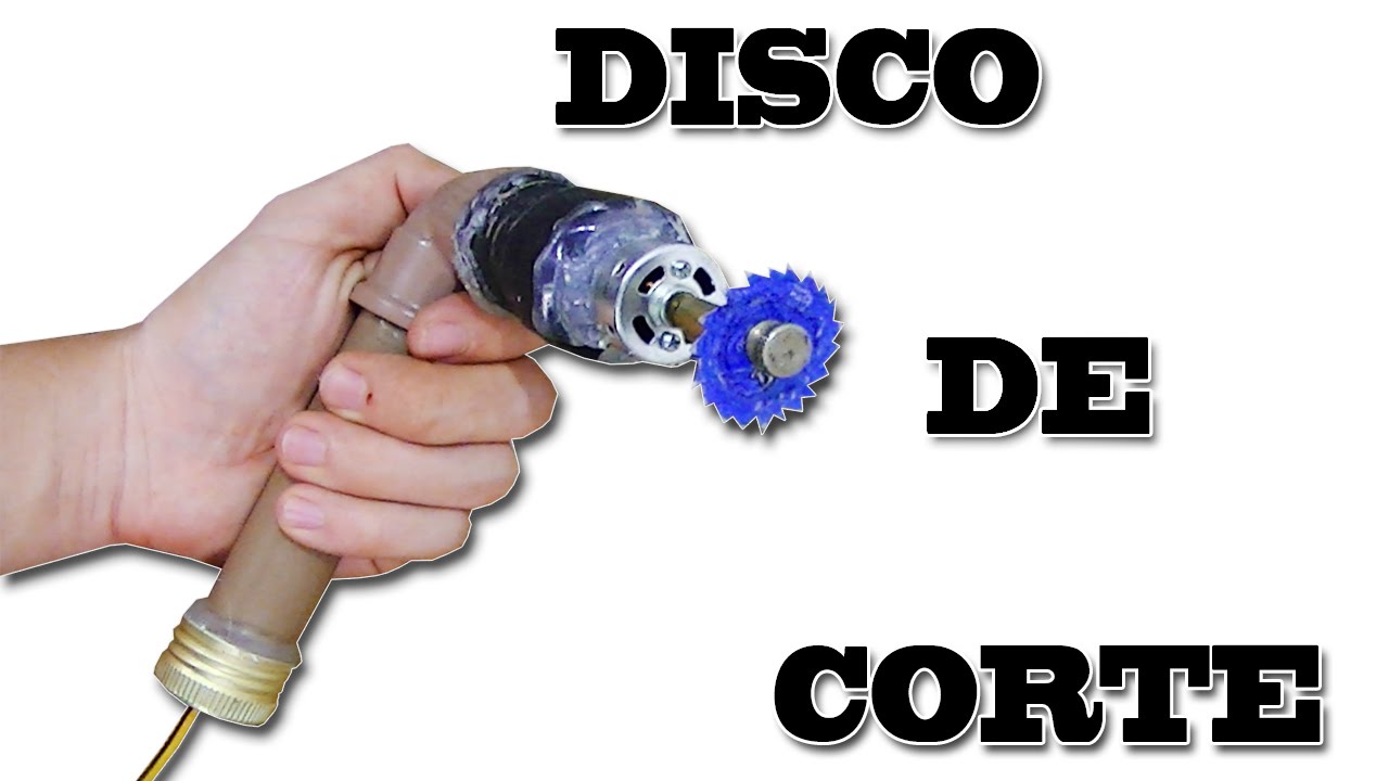 Como Fazer Disco de Cortes ( Micro Retifica , Furadeira )