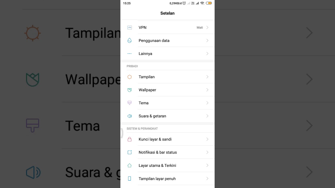 cara hp xiomi bisa tampilan layar pnuh - YouTube