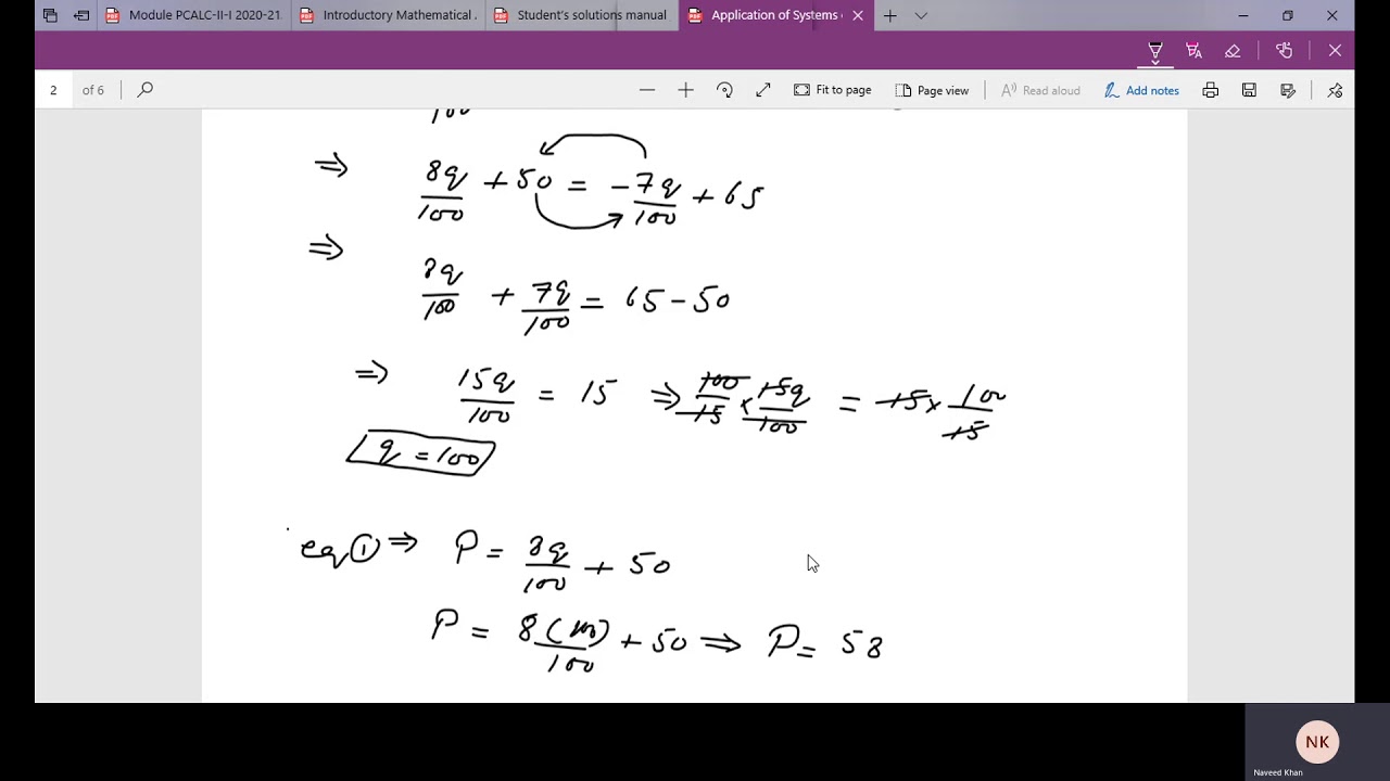 Tax effect on equilibrium - YouTube