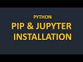 pip, JupyterLab & PyCharm Installation | Python Package Managers