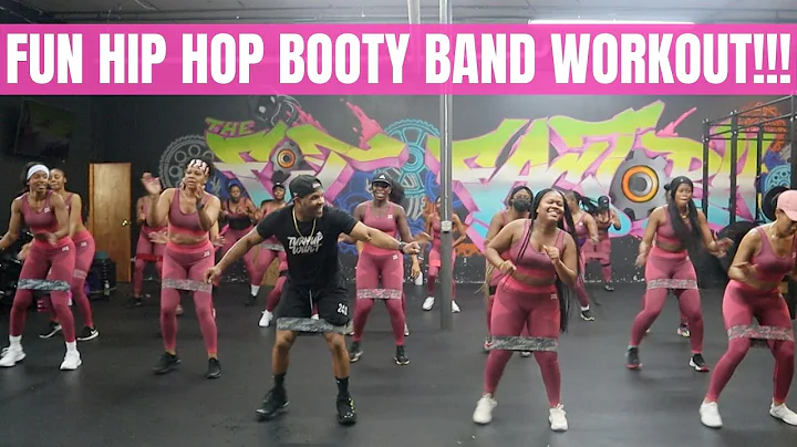 Fun Hip Hop Booty Band Workout | Hip Hop Home Glut...