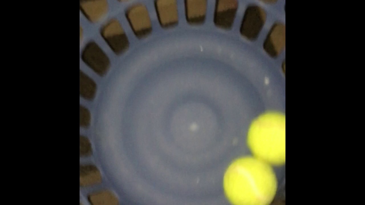 Tennis ball trick shots YouTube